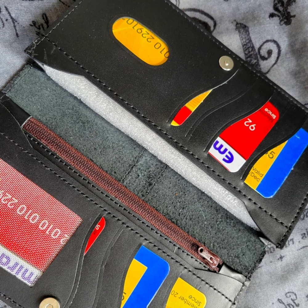 Genuine Leather Wallet for Womem - Picture 3 of 6